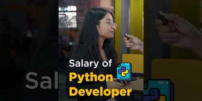 🔥Salary of Python Developer | Python Developer ki Salary | #Simplilearn #Shorts