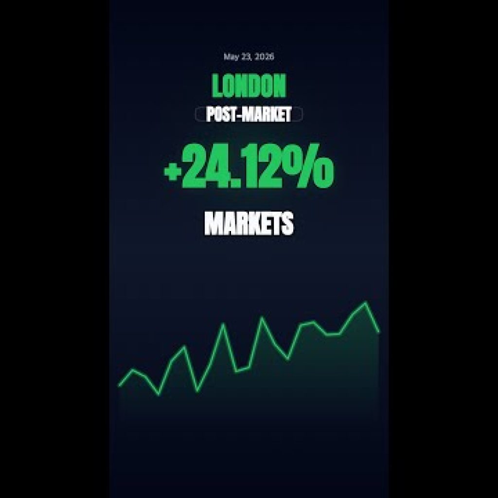 Fri, May 22, 2026 📊 Market Post-Market — we watch the US session