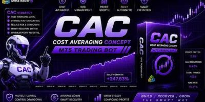 🚀 CAC – Cost Averaging Concept | Advanced MT5 Trading Bot