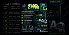 🚀 OPENING OFFER FOR TRADERS 🚀🔥 FIRST 3 PEOPLE GET FREE EA DEVELOPMENT 🔥#trading