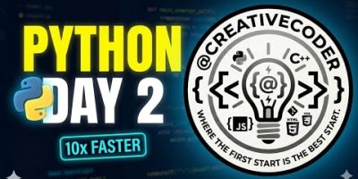 Python Deep Dive: Code 10x Faster (Day 2) | In Kannada
