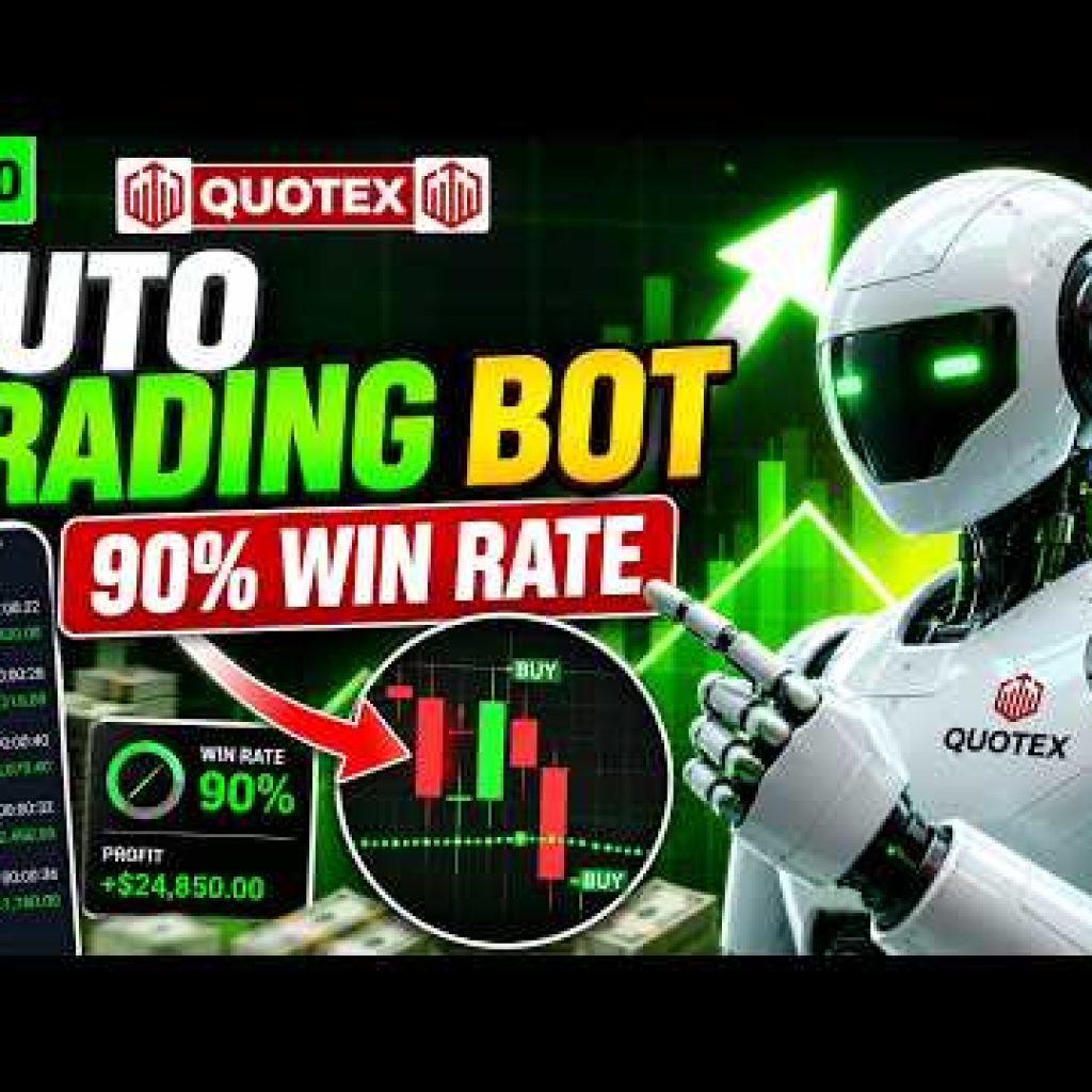 Quotex Trading Bot 2026 | AI Signal Bot Auto Trading 1 Minute Strategy Live Proof Win Rate | Quotex