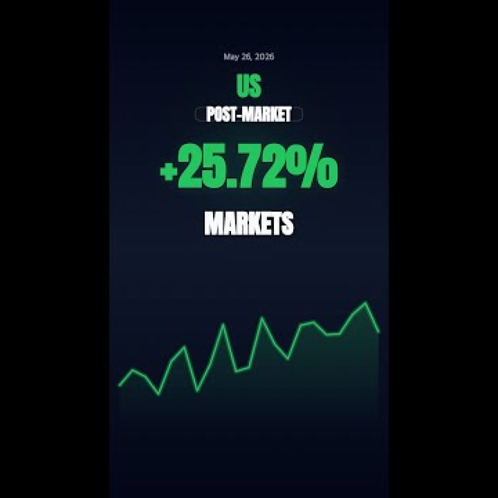 Tue, May 26, 2026 🇺🇸 US Post-Market — strength in Asian currencies signals …