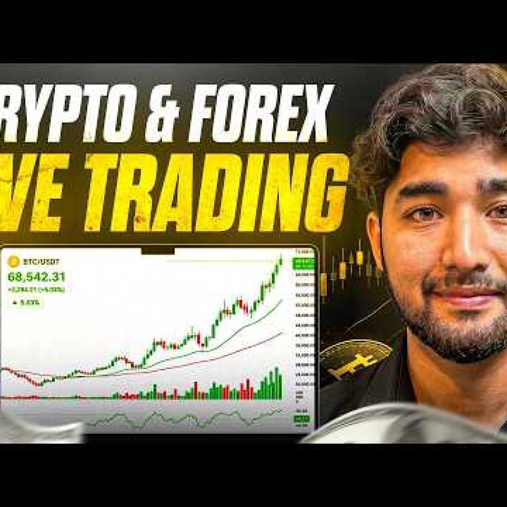 Live trading  btc, gold, crypto ,forex London session