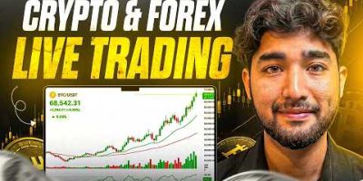 Live trading  btc, gold, crypto ,forex London session