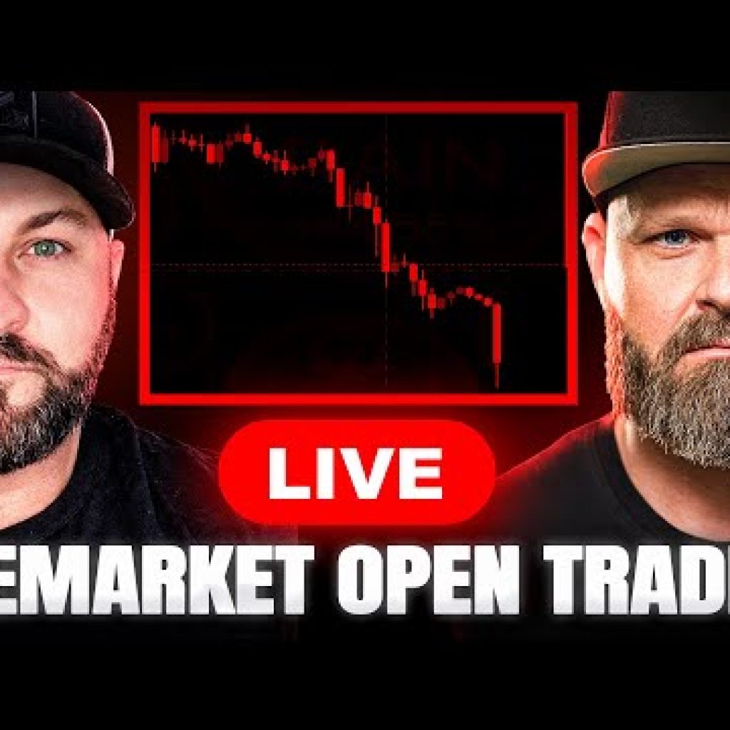 CRYPTO TRADING Before Market Open | Bitcoin, NASDAQ, Gold & Oil