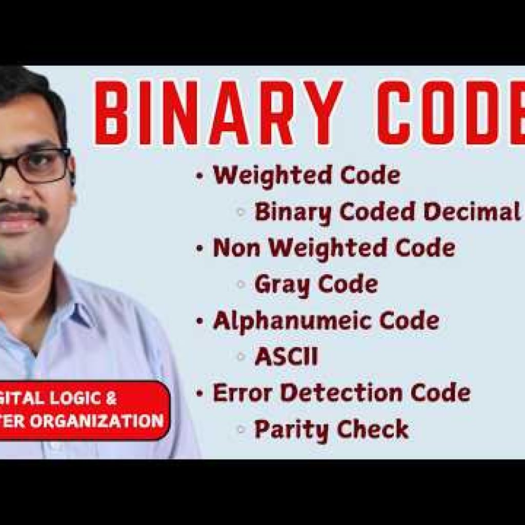 Types of Binary Codes in Computer Organization || Weighted and Non-Weighted Binary Codes || DL&CO