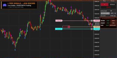 LIVE: AI Trading Bot Scalps MNQ Futures in Real-Time | PHANTOM & Claude AI