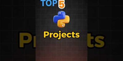 Top 5 Python Projects | 😄 #coding #programming