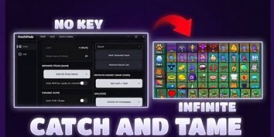Catch And Tame Script – No Key, Inf Item, Inf Cash, Dupe Fish, Unlock Gamepass & More
