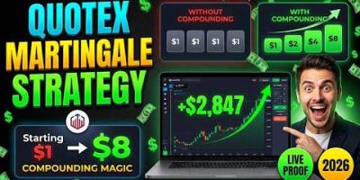 Quotex Martingale Trading Strategy Bot | QUOTEX COMPOUNDING STRATEGY | Quotex Martingale Trading Bot