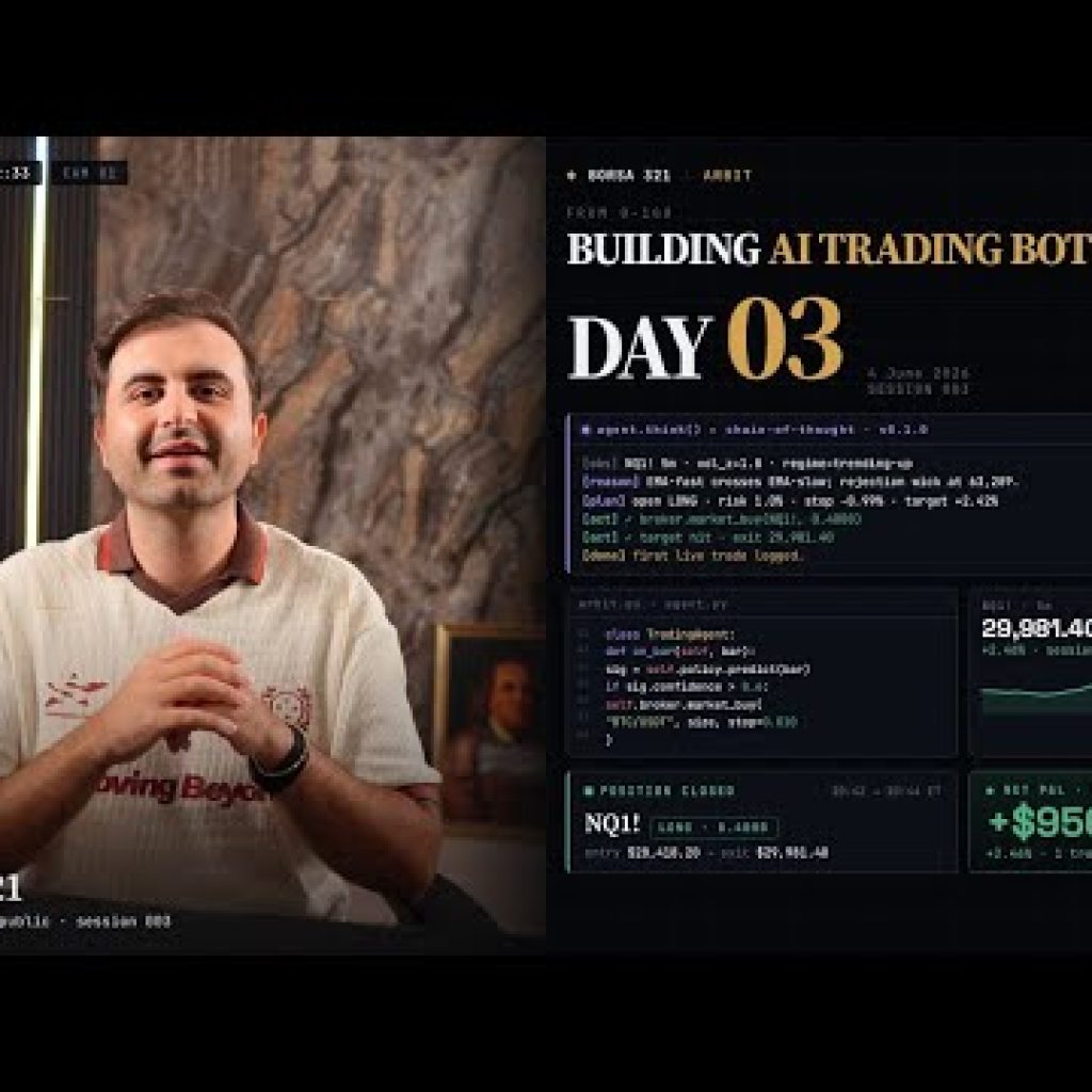 Day 03 — Building AI Trading Bot — 2022 ICT Model Trading NQ | P&L: $85.94