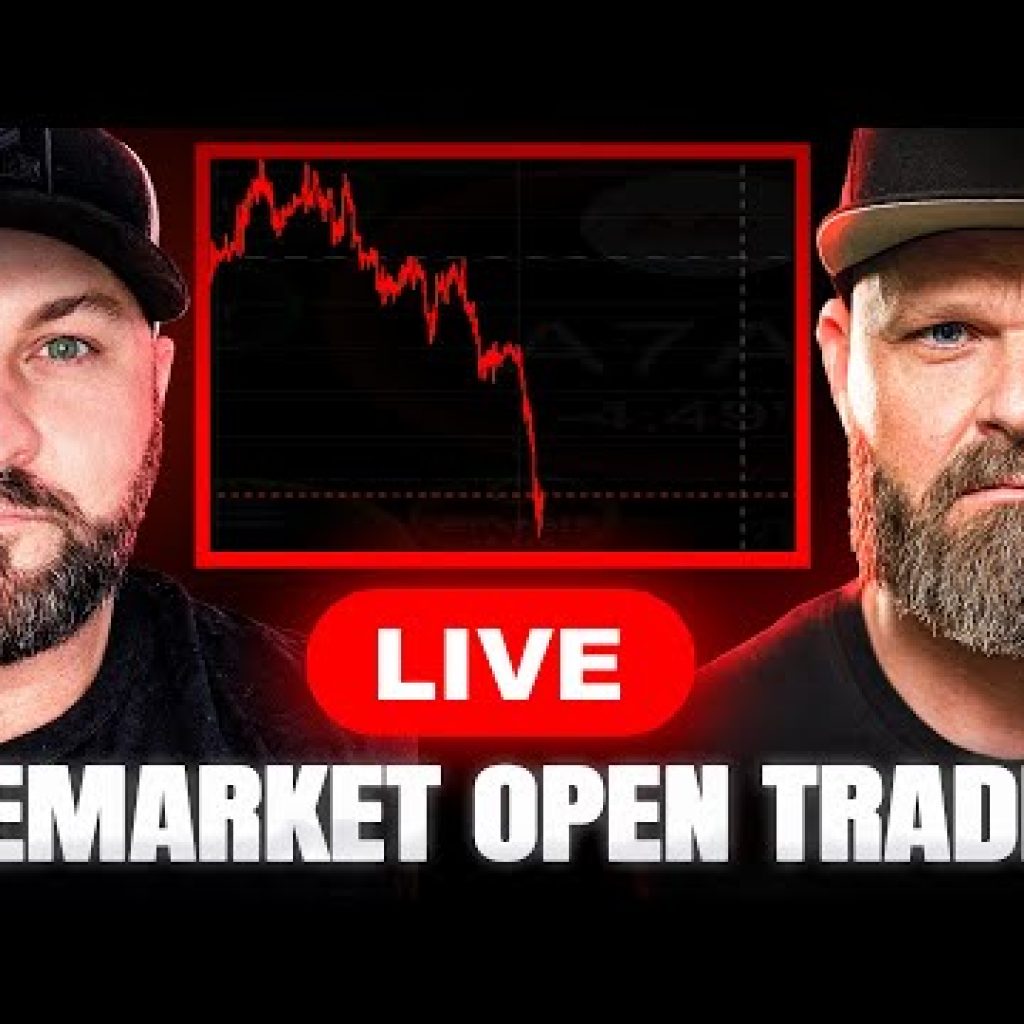PRE MARKET TRADING Before US Market Open | Bitcoin, NASDAQ, Gold & Oil