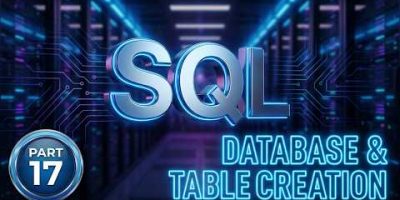 How to Create a Database and Table using SQL Query | DBMS Tutorials | Part 17