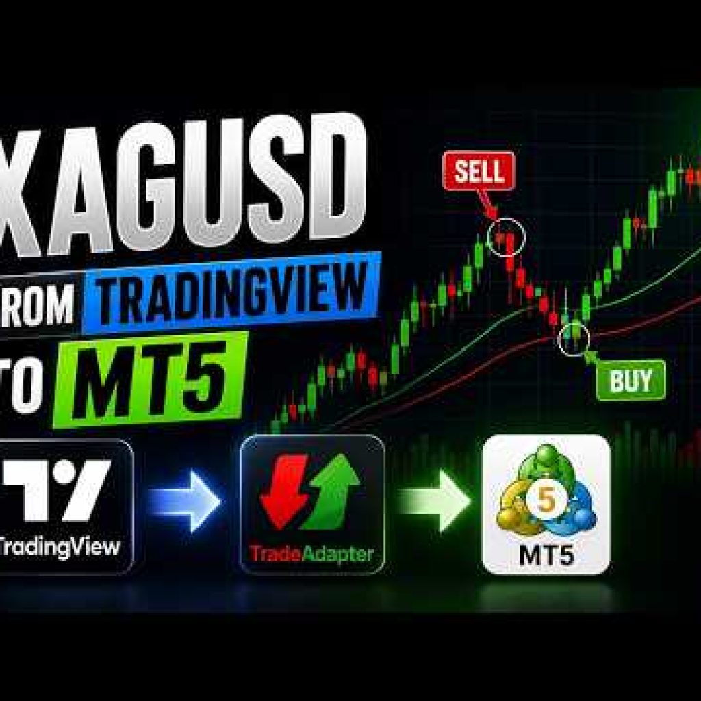 XAGUSD Trading Strategy | TradingView to MT5 Automation