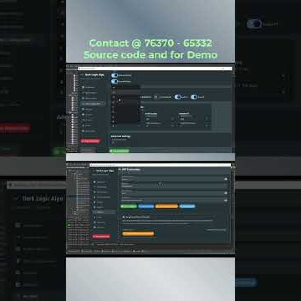 Dark Logic Algo – Fully Automated Trading Bot for Nifty & BankNifty | Scalping, HFT, Android Version
