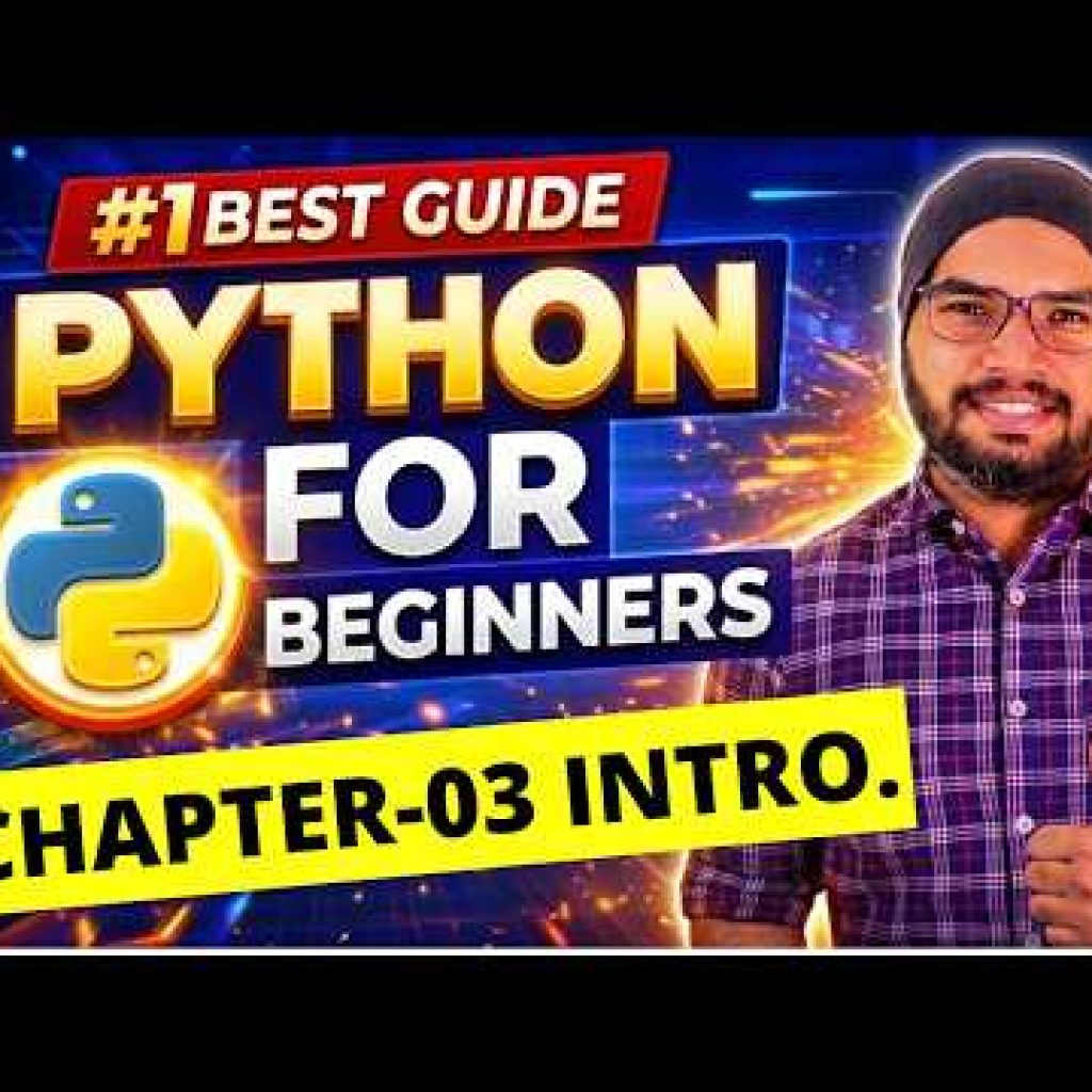 #30 Chapter-03 Introduction & Content | Python Tutorials For Beginners