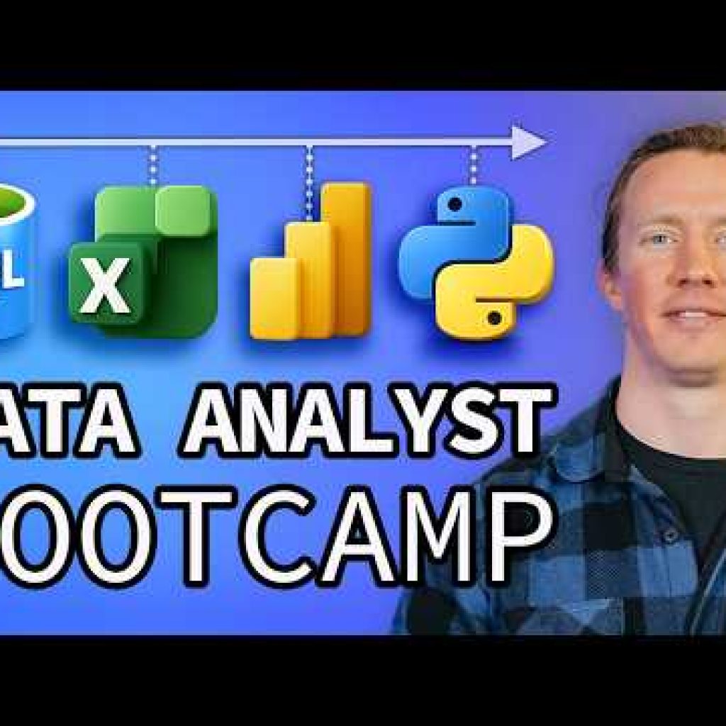 Data Analyst Bootcamp (FREE 35+ Hour Full Course) – SQL, Excel, Power BI, Python, AI & GitHub