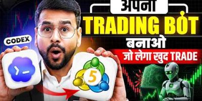 How to Trade Using AI TRADING BOT Without Coding Using Codex & MetaTrader 5 | Algo Trading