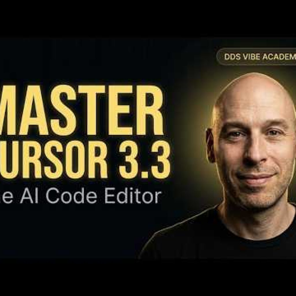 Cursor 3.3 in 2026 — Free Agent-First Masterclass (12 Modules)
