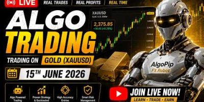 🔴 Live Robot Trading On GOLD | Live XAUUSD Algo Trading #goldtrading #algotrading