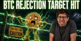 BTC Rejection Target Hit – Now What?