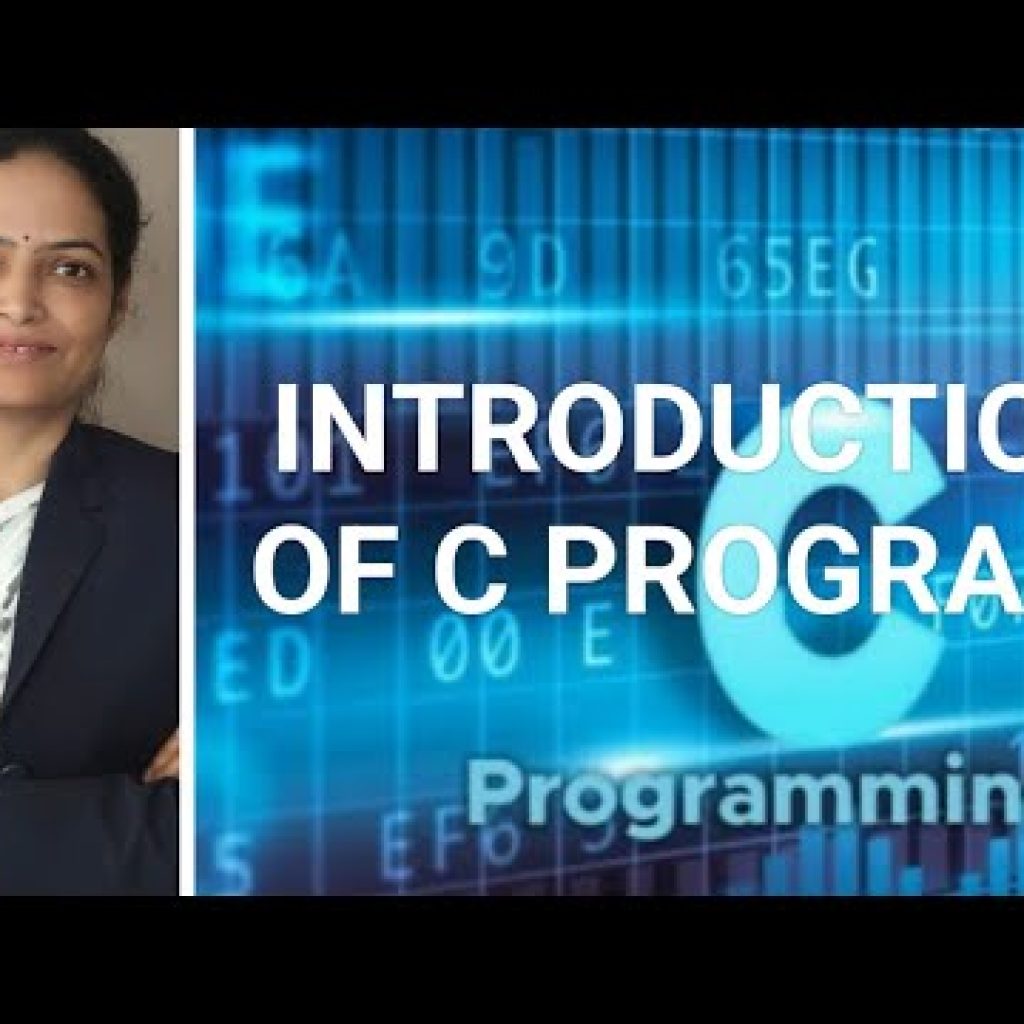 C programming for beginners. Introduction of C program.