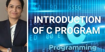C programming for beginners. Introduction of C program.