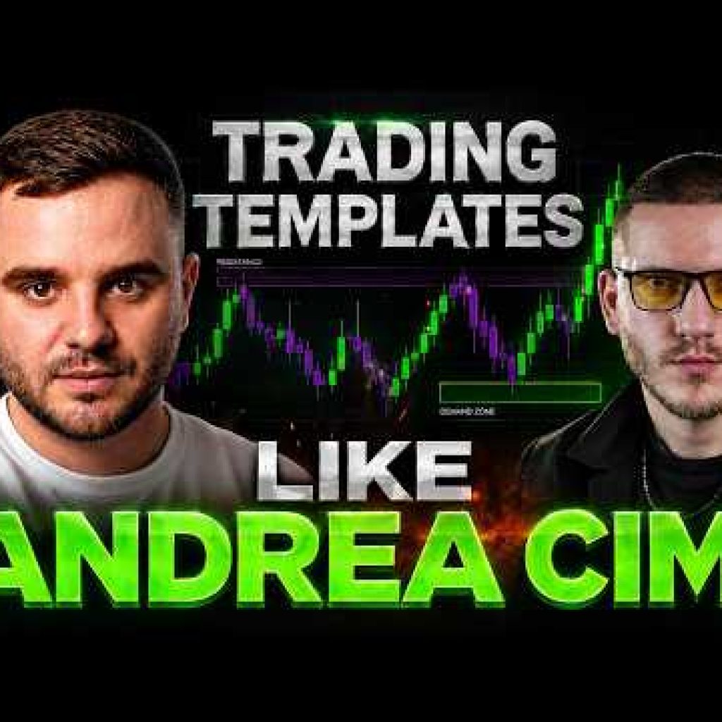 How to trade like ANDREA CIMI – Ready to Use ATAS Template !