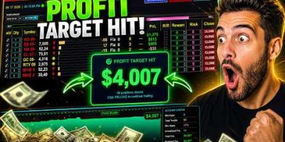 AI Trading Bot Hits $4,007 Profit Target LIVE!