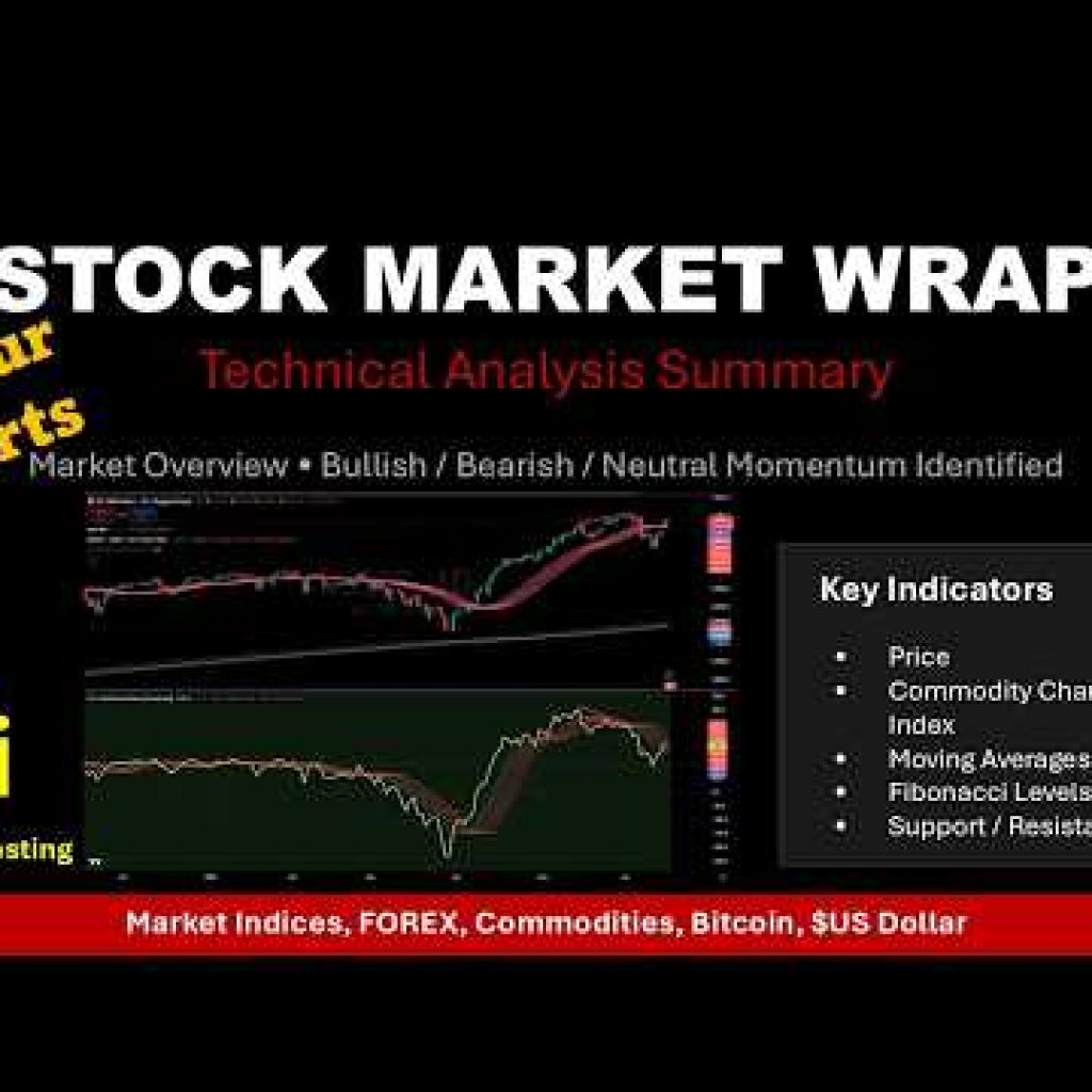 Market Wrap   1 hour charts for Indices, FOREX, Commodities, Bitcoin, US Dollar