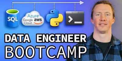 Data Engineer Bootcamp (FREE 27+ Hour Course) – SQL, Python, Cloud, Bash, AI, Git & GitHub