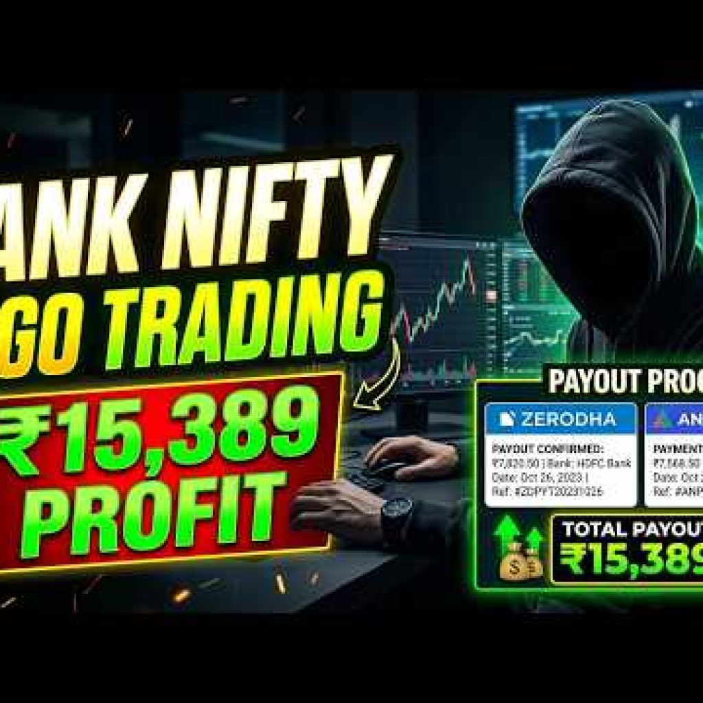💰 BANK NIFTY ALGO TRADING: ₹15,389 Profit