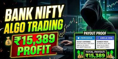 💰 BANK NIFTY ALGO TRADING: ₹15,389 Profit