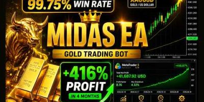 MIDAS EA Review 2026 | 99.75% Win Rate Gold Trading Bot | XAUUSD MT5 Expert Advisor