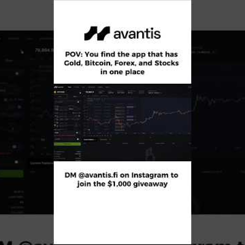 Delete 3 of your trading apps. Keep this one. 📱 @avantisfi #trading #crypto #forex #tradingapp