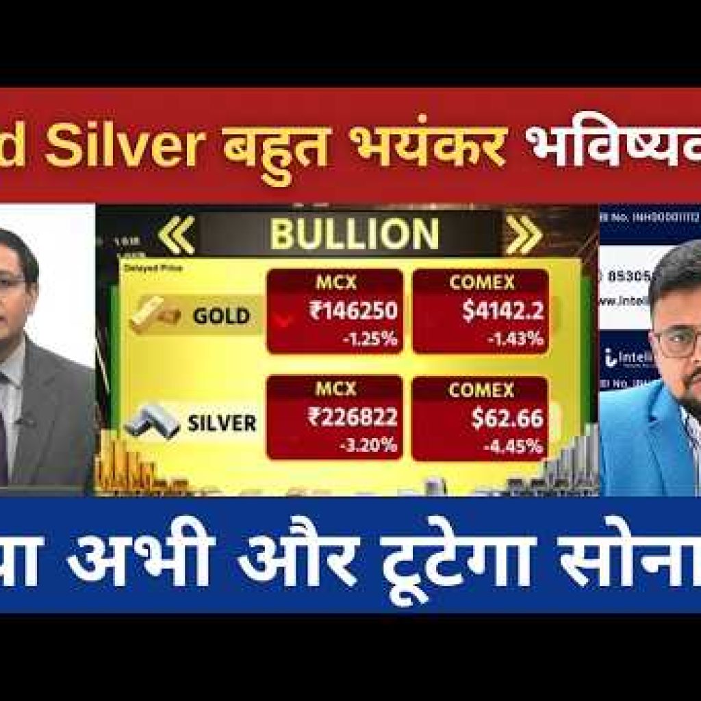 Gold Silver Live Today | Gold Price Alert: क्या अभी और टूटेगा सोना? Silver 2 लाख के करीब! #gold