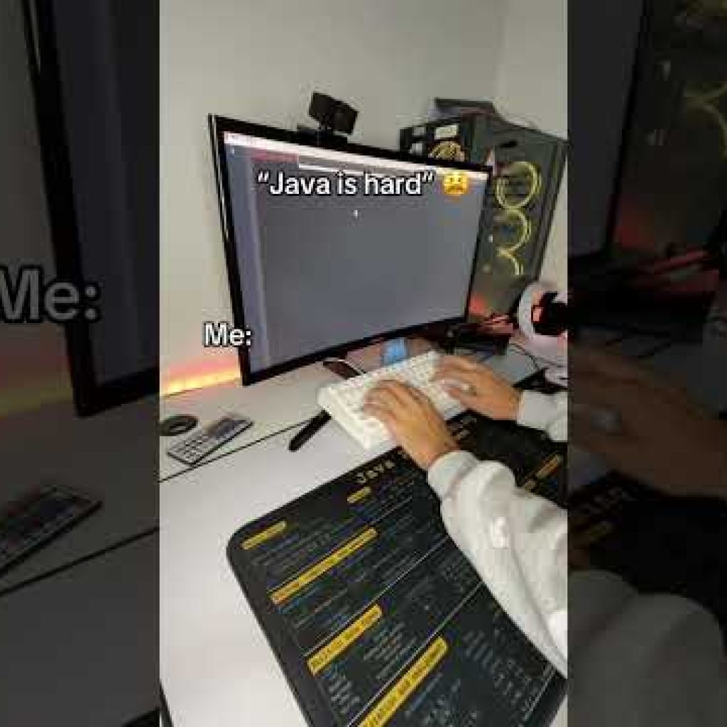 This mat helped me learn Java so fast 😭 #coding #java #programming #computer