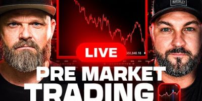PRE MARKET TRADING Before US Open | Bitcoin, NASDAQ, Gold & Oil