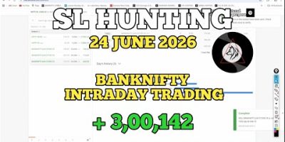 Banknifty SL HUNTING Trade | 24 JUNE 2026