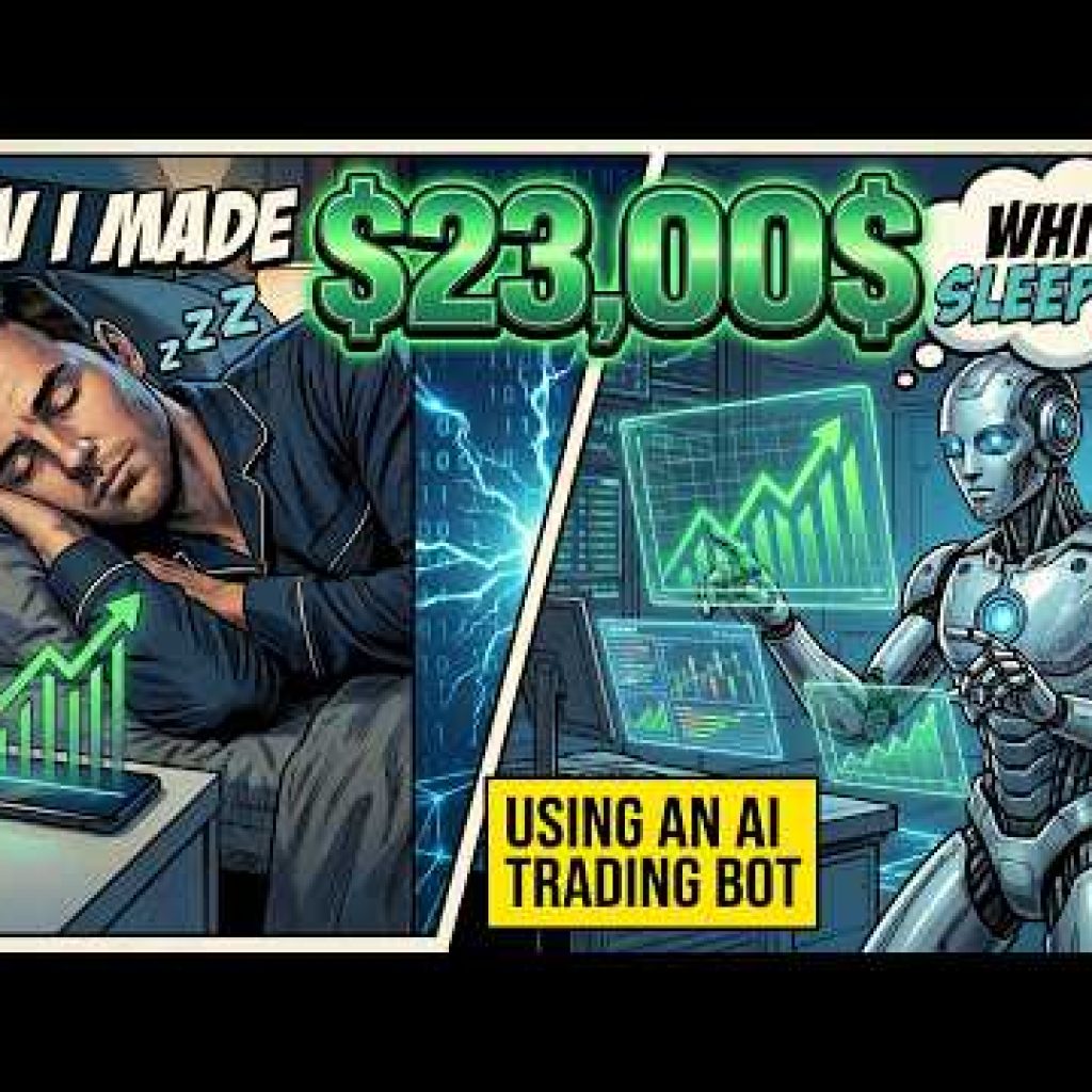 This AI Trading Algorithm Made Me $23,000 WHILE SLEEPING