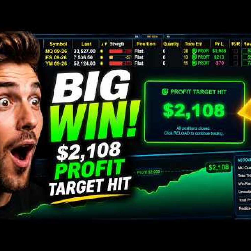 Multi-Market Trading Bot Hits $2,108 Profit Target Live