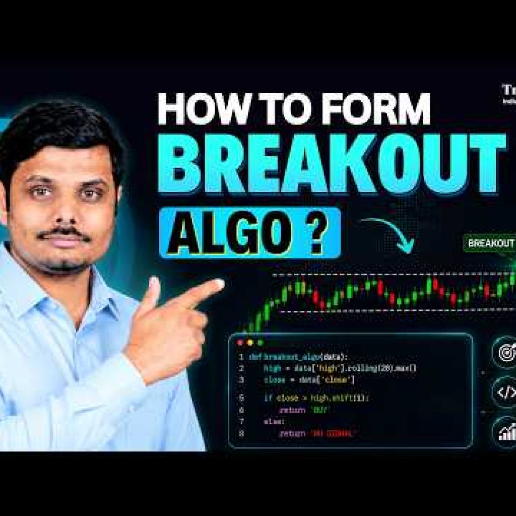 How to Form Breakout Algo | Algo Trading Strategy in Python | Tradehull