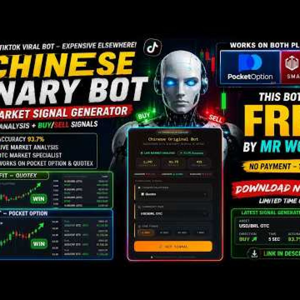 100% Automated! Chinese Binary Trading Bot 2026  Best Pocket Option Bot Today