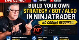 LIVE CLASS #1  ⚠️ Build Your Own NinjaTrader Bot / Alog / indicator… You Don’t Need AI or Coding