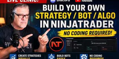 LIVE CLASS #1 β οΈ Build Your Own NinjaTrader Bot / Alog / indicator… You Don’t Need AI or Coding