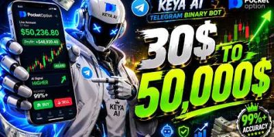 POCKET OPTION KEYA AI 🤖💎 THE MOST ADVANCED AI TRADING BOT 🎯101% ACCURACY 🚀, WITH SMART SIGNALS 💰🔥