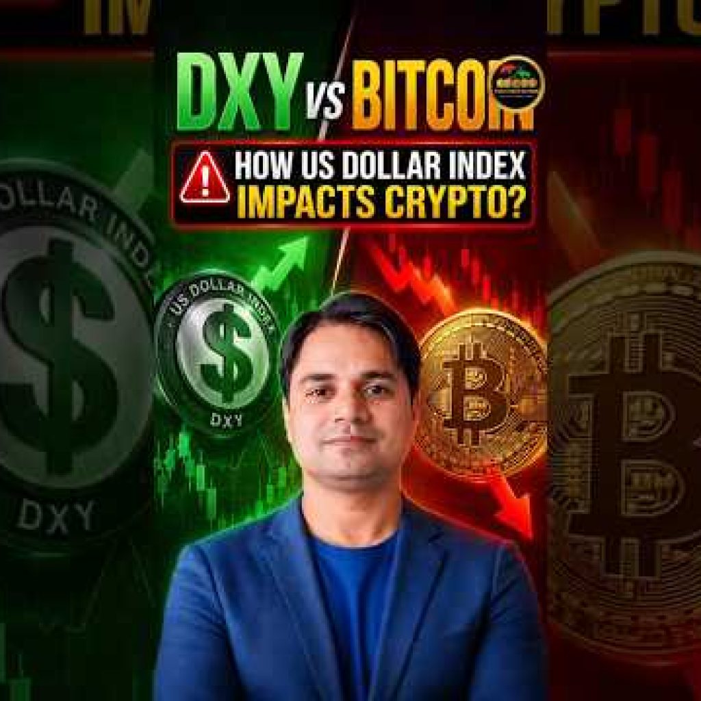 DXY vs Bitcoin 🚨 How US Dollar Index Impacts Crypto? Tech Help in Hindi