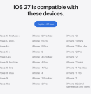 iOS 27 and iPadOS 27 don’t drop support for any iPhonesβand just a few iPads