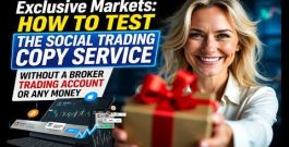 Exclusive Markets Copy trading Service. Do a Free Test without a Broker Account & Zero investment.
